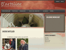 Tablet Screenshot of bartelier.net